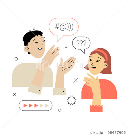 Rumors UI illustration Rumors UI illustration 96477906