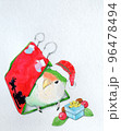 コザクラインコと三角ベッドとクリスマス 96478494