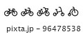自転車のアイコンセット 96478538