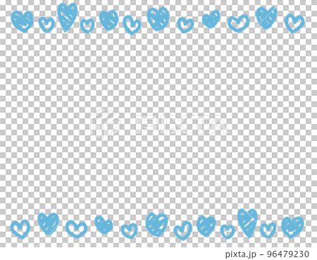 手繪風格心框背景 96479230