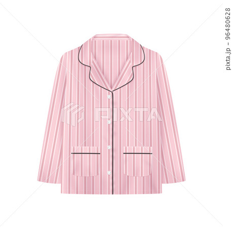 Sleeping Shirt Realistic Composition 96480628