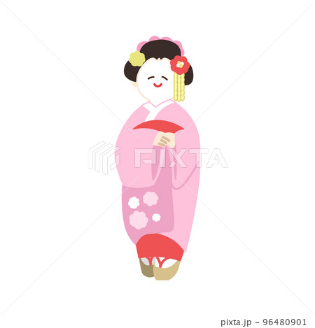 舞妓さん シンプル 舞妓さん シンプル 96480901