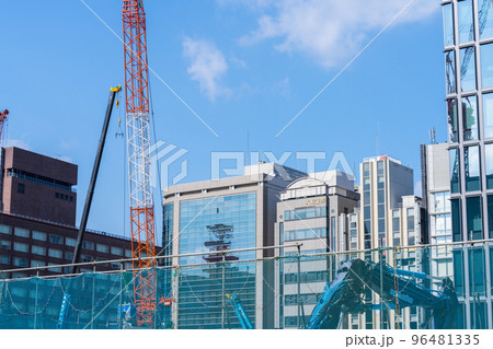 《福岡県》2022年11月16日の福岡市中央区(福岡市役所付近) 《福岡県》2022年11月16日の福岡市中央区(福岡市役所付近) 96481335