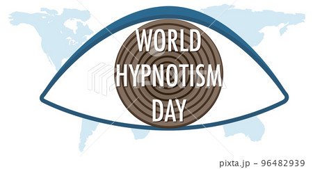 World hypnotism day January icon 96482939