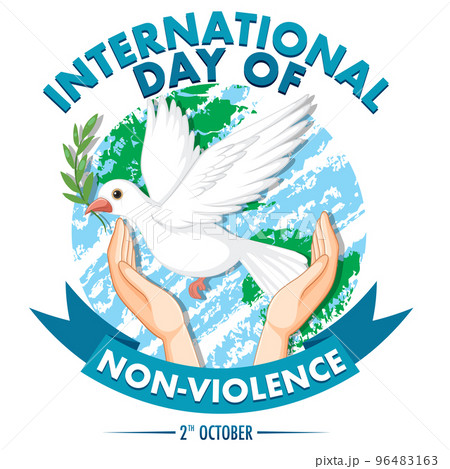 International Day of Non Violence Poster International Day of Non Violence Poster 96483163