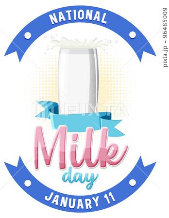 National Milk Day Banner Design 96485009