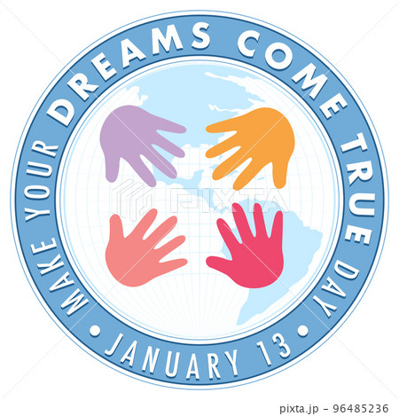 Make Your Dream Come True Day Banner Design 96485236