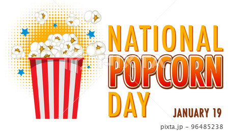 National Popcorn Day Banner Design National Popcorn Day Banner Design 96485238