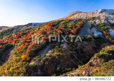 《福島県》かもしか沢の紅葉・磐梯吾妻スカイライン《紅葉最盛期》 《福島県》かもしか沢の紅葉・磐梯吾妻スカイライン《紅葉最盛期》 96486772