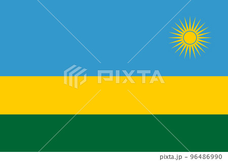 ルワンダ国旗 ルワンダ国旗 96486990