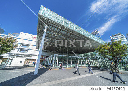 JR川崎駅前 東口の都市風景【神奈川県・川崎市】 JR川崎駅前 東口の都市風景【神奈川県・川崎市】 96487606