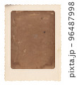 Old photo frame. Vintage paper. Retro card 96487998
