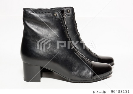 female shoes on a white background 96488151