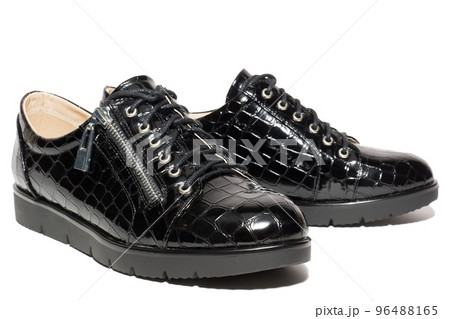 female shoes on a white background female shoes on a white background 96488165