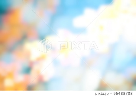 オーロラ　光彩　ぼかし　背景 96488708