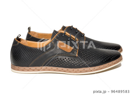 shoes on a white background shoes on a white background 96489583