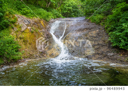 北海道 カムイワッカ湯の滝 北海道 カムイワッカ湯の滝 96489943