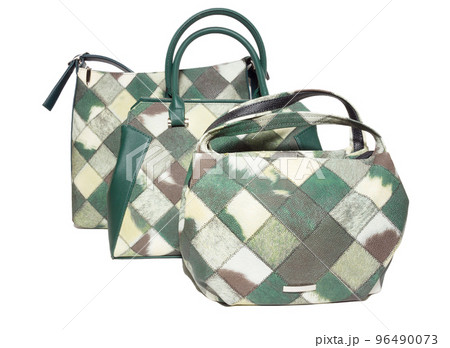 female handbag on a white background female handbag on a white background 96490073