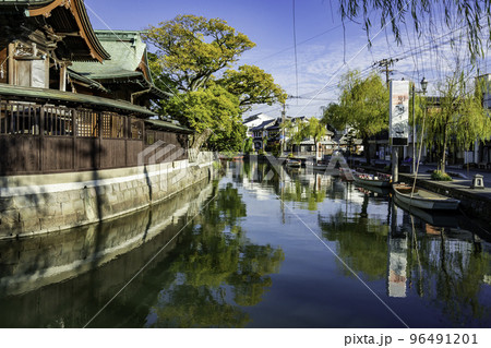 柳川　柳川川下り観光通り　福岡県柳川市 96491201