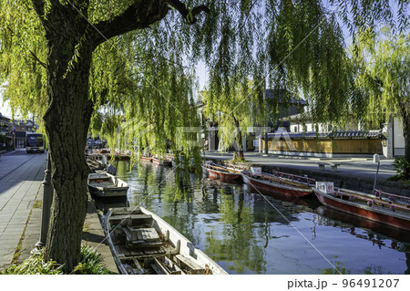 柳川　柳川川下り観光通り　福岡県柳川市 96491207
