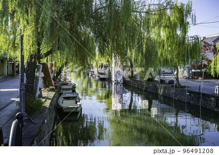 柳川　柳川川下り観光通り　福岡県柳川市 96491208