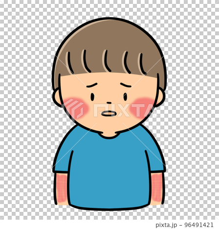 りんご病の子供（男子） 96491421