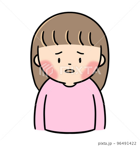りんご病の子供(女子) りんご病の子供(女子) 96491422
