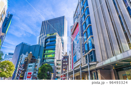 日本の東京都市景観　渋谷区道玄坂二丁目再開発で姿を現した「道玄坂通dogenzaka-dori」 96493324