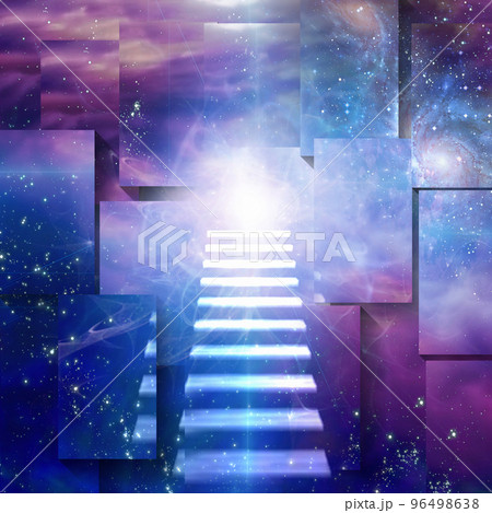 Steps up into cosmos 96498638