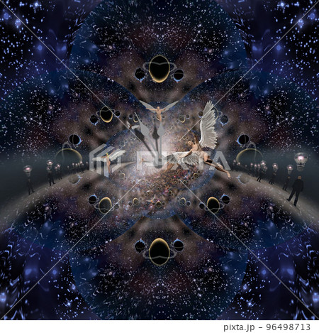 Angels is space 96498713