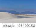 White sand dunes 96499158