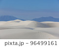 White sand dunes 96499161