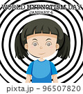 World hypnotism day January icon 96507820