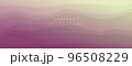 abstract modern background geometric peaks waves harmonious combined natural pale colors. Trendy template for wallpaper business card landing page website brochure. eps 10 vector 96508229