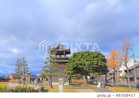 名古屋市、宮の渡し公園の風景 名古屋市、宮の渡し公園の風景 96508457