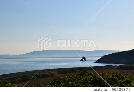 相島の名勝鼻栗背 福岡 相島の名勝鼻栗背 福岡 96509379