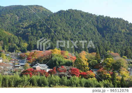 大原の紅葉 大原の紅葉 96512076