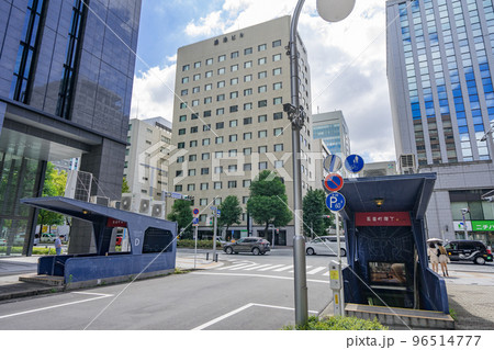 名古屋市中区　伏見　錦通　都市風景　錦通長島町　交差点 長者町横丁出入口 96514777