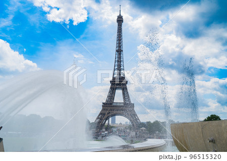 eiffel tour and from Trocadero, Paris 96515320