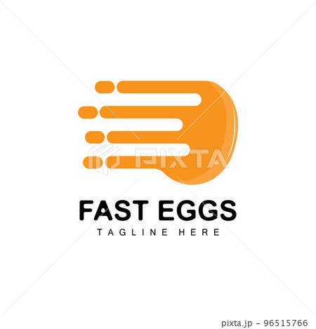 Egg Logo, Egg Farm Design, Chicken Logo, Asian Food Vector 96515766