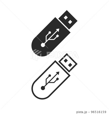 USB data transfer,cable icon 96516159
