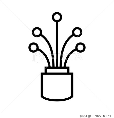 Viber optic cable icon 96516174