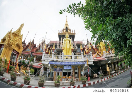 Temple named "Wat Lat Phrao" in Bangkok, Thailand Temple named "Wat Lat Phrao" in Bangkok, Thailand 96516618