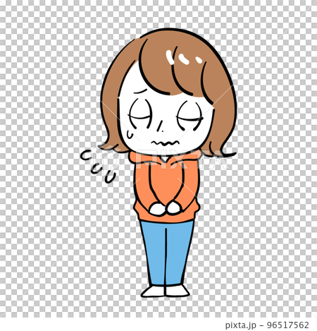 女人道歉抱歉反思 96517562