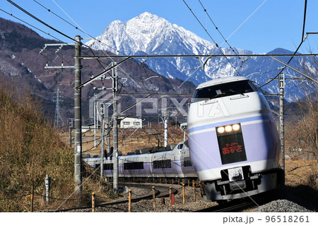 E351系 特急「スーパーあずさ」 中央本線② E351系 特急「スーパーあずさ」 中央本線② 96518261