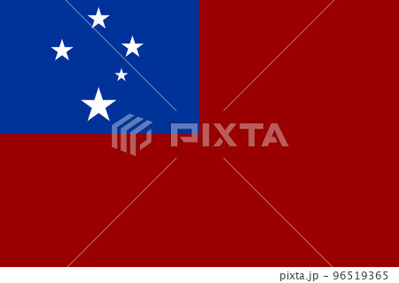 サモア国旗 サモア国旗 96519365