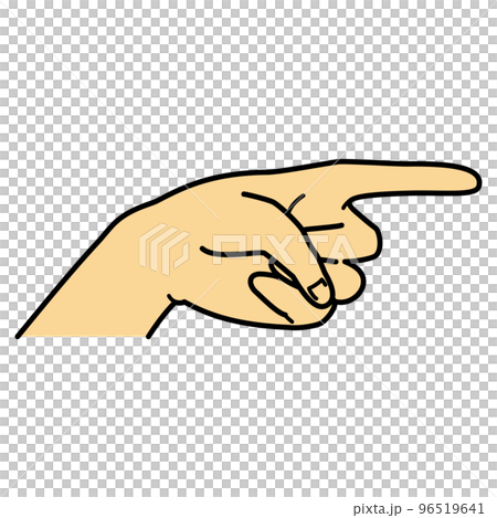 手　ジェスチャー　指示 96519641