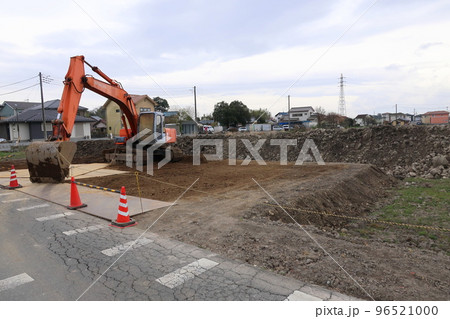 水田の埋め立て工事 水田の埋め立て工事 96521000