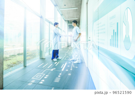 バーチャルなビジネスワールドソリューション 96521590