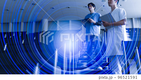 デジタル医療の世界とバーチャル空間 デジタル医療の世界とバーチャル空間 96521591